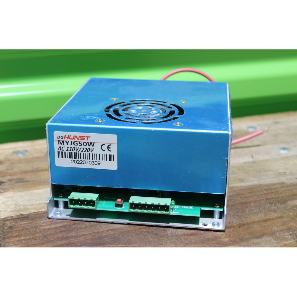 DGHUNST MYJG50W CO2 Laser Power Supply AC 110V/220V for 40W 50W Laser Engraver